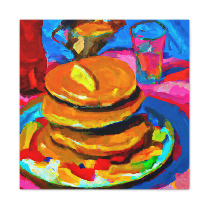 Pancakes in Fauvism - Canvas