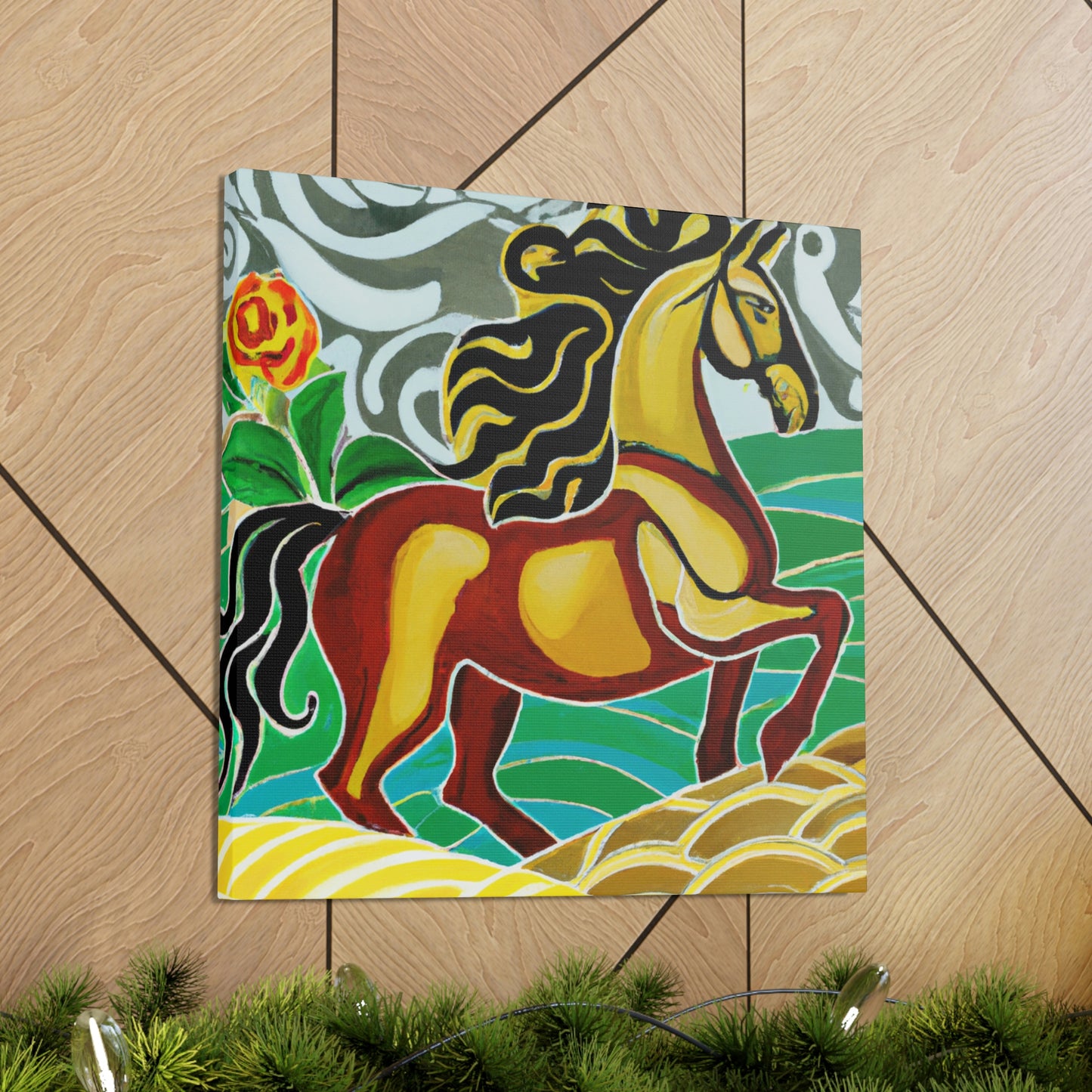 "Chasing The Wild Horse" - Canvas