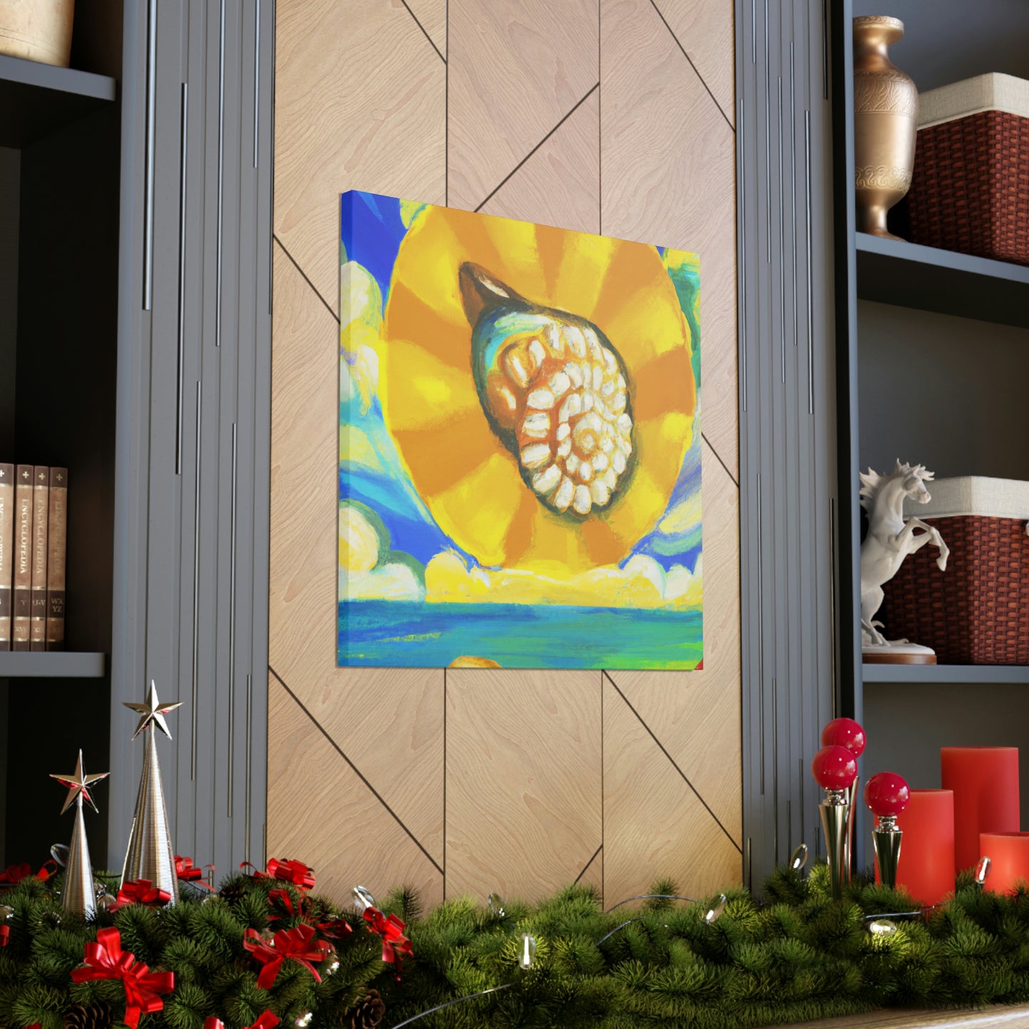 "Sea Shell Surprise Dream" - Canvas