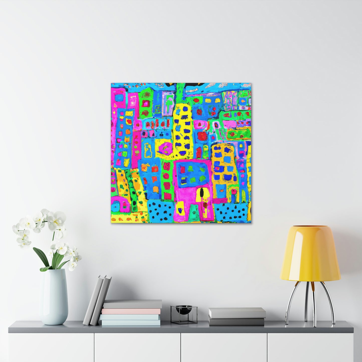 "Urban Modern Metropolis" - Canvas