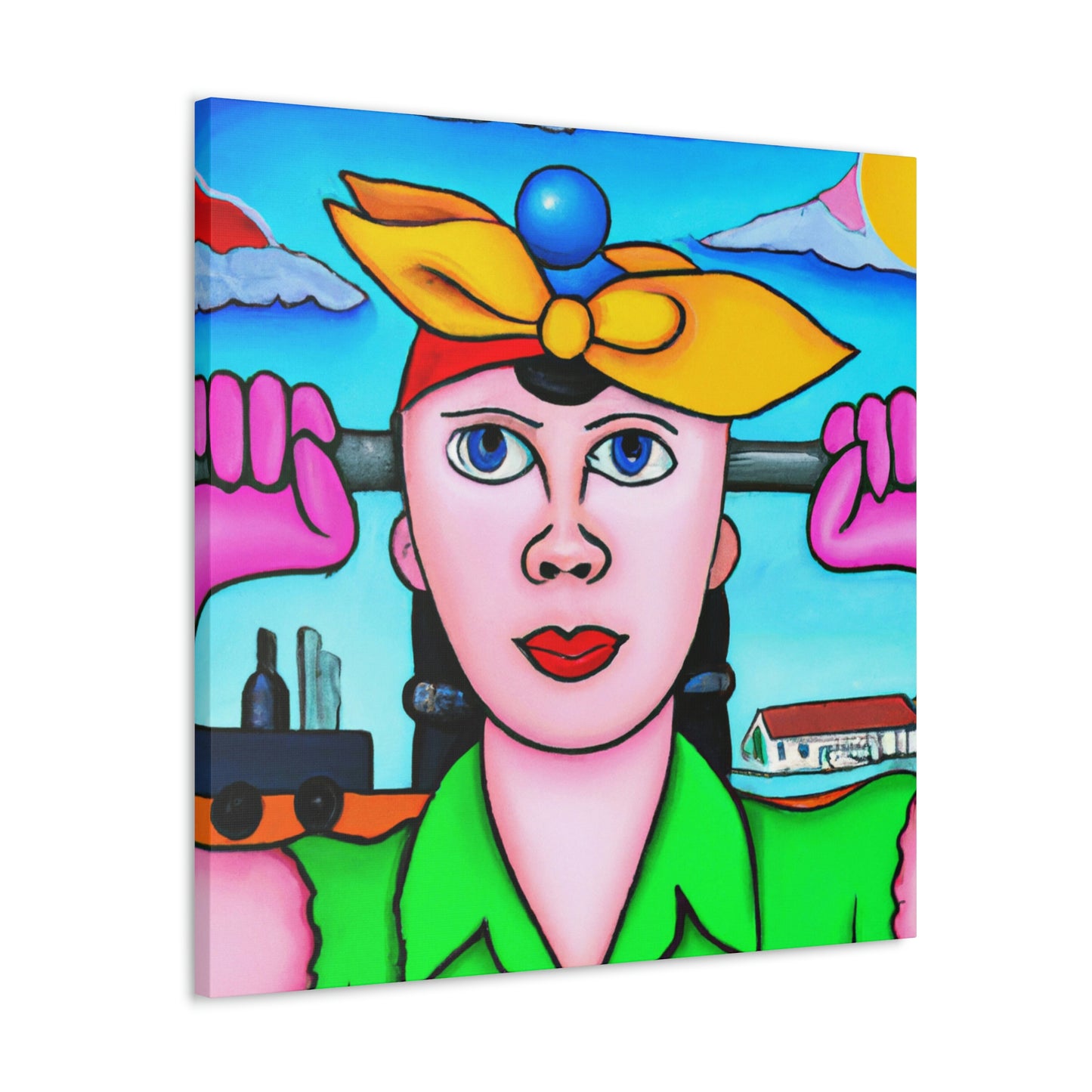 "Rosie's feminist surrealism" - Canvas