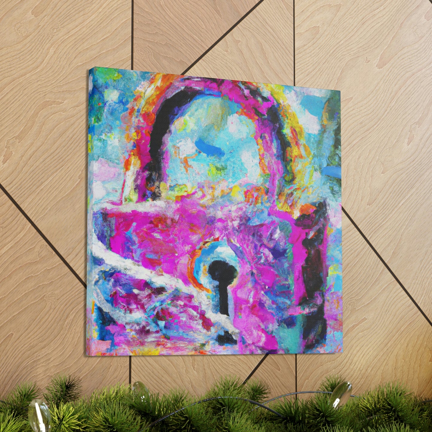 "Love Locks Emanate" - Canvas