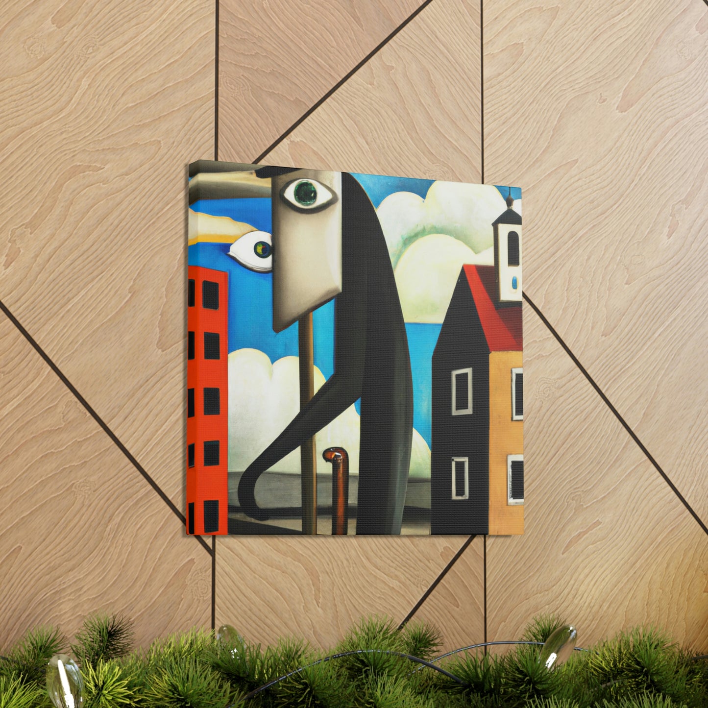 "Bauhaus Abstract Glory" - Canvas