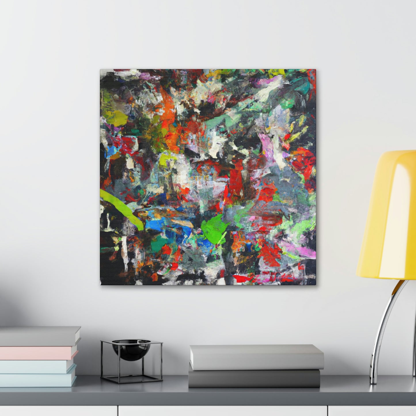 Rivers of Colorful Emotion - Canvas