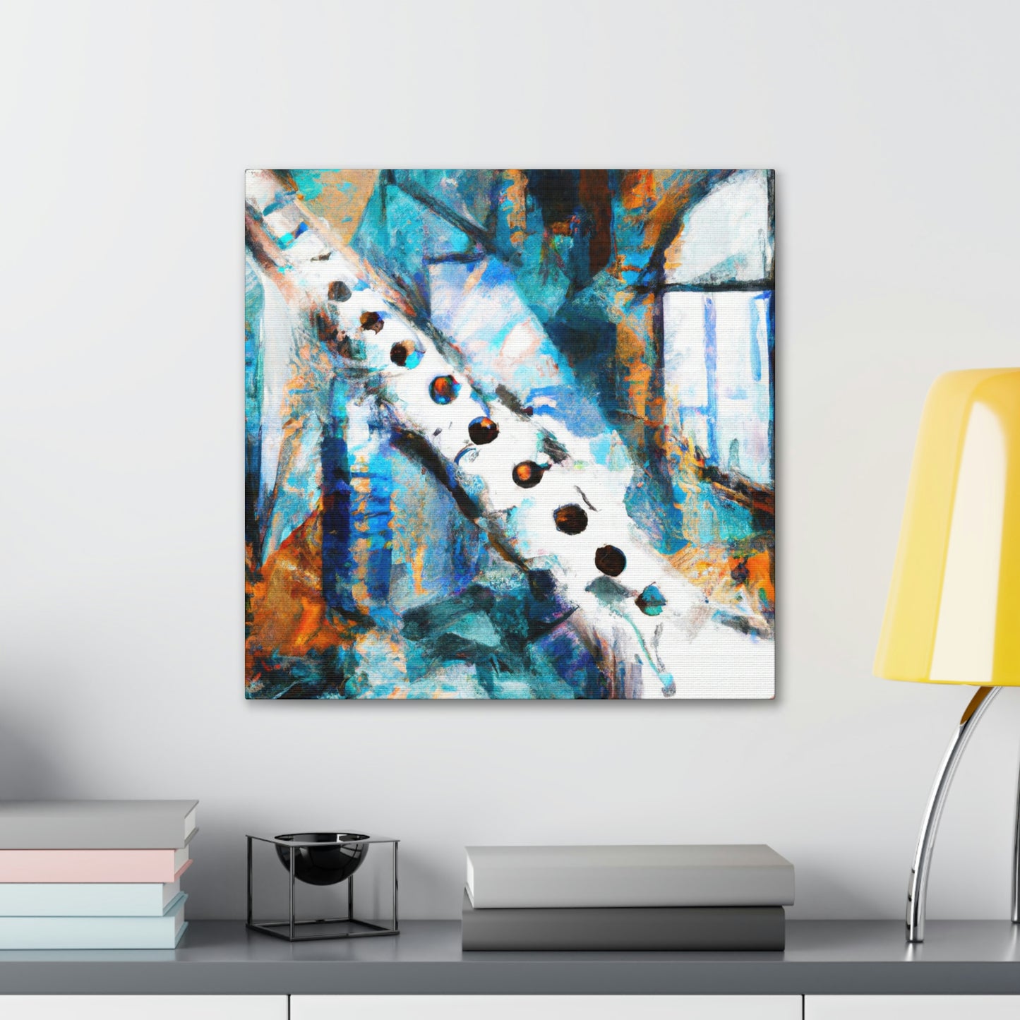 "Flute of Expressionism" - Canvas