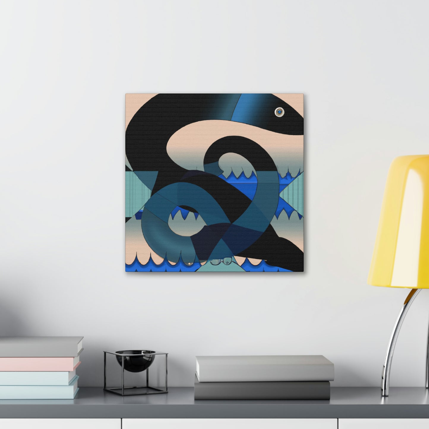 "Electric Eel Entwined" - Canvas