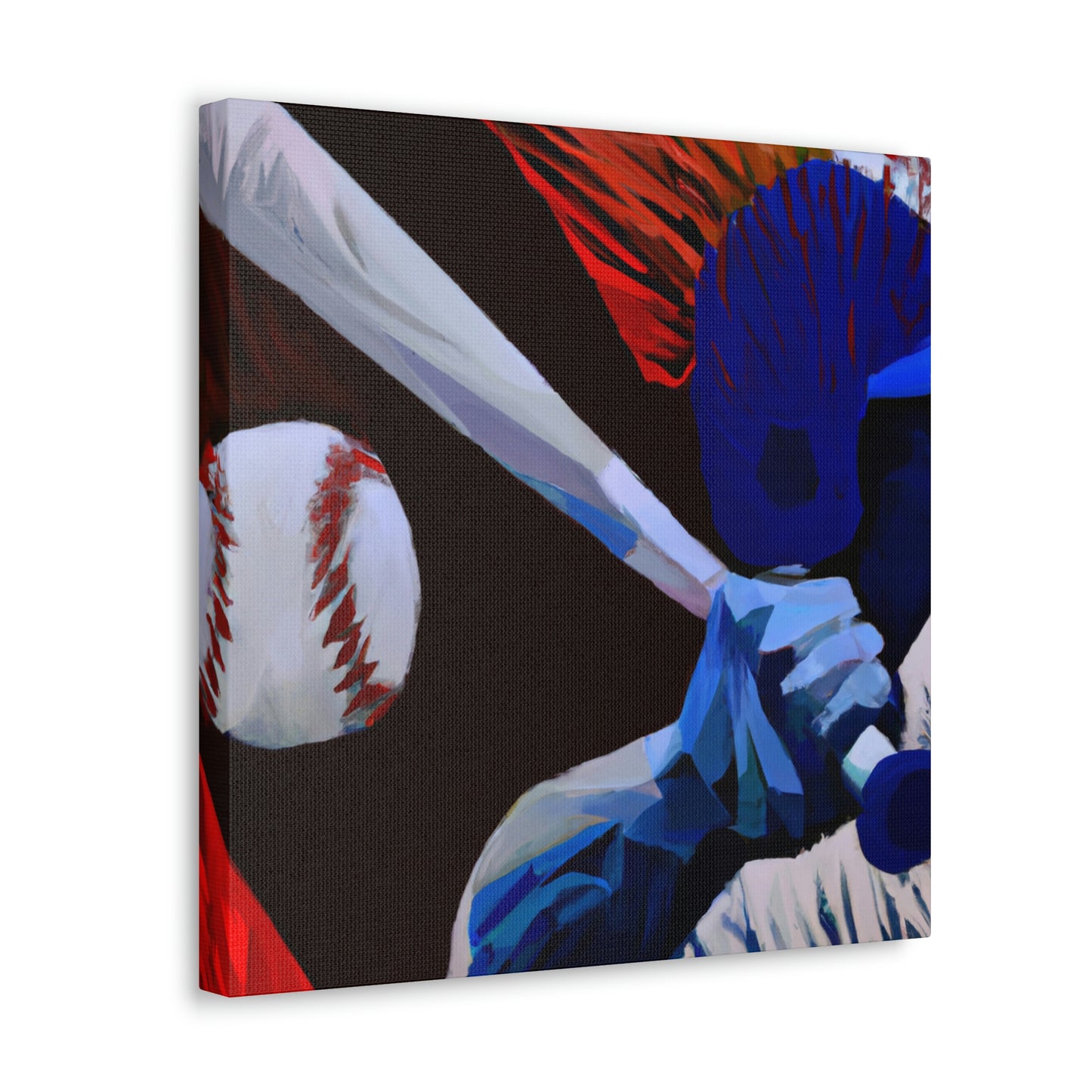 Baseball As Artwork - Canvas