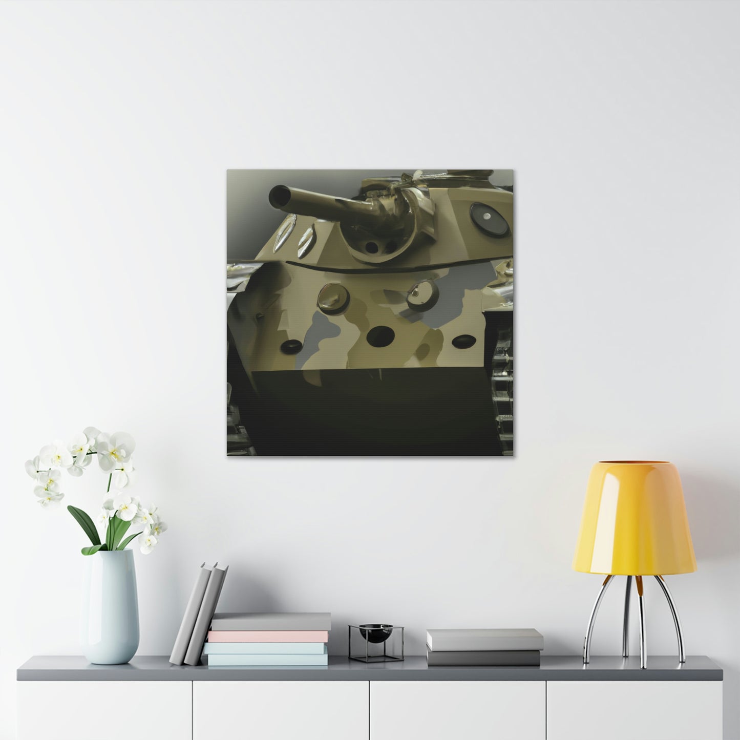 Tank at War-Time - Canvas