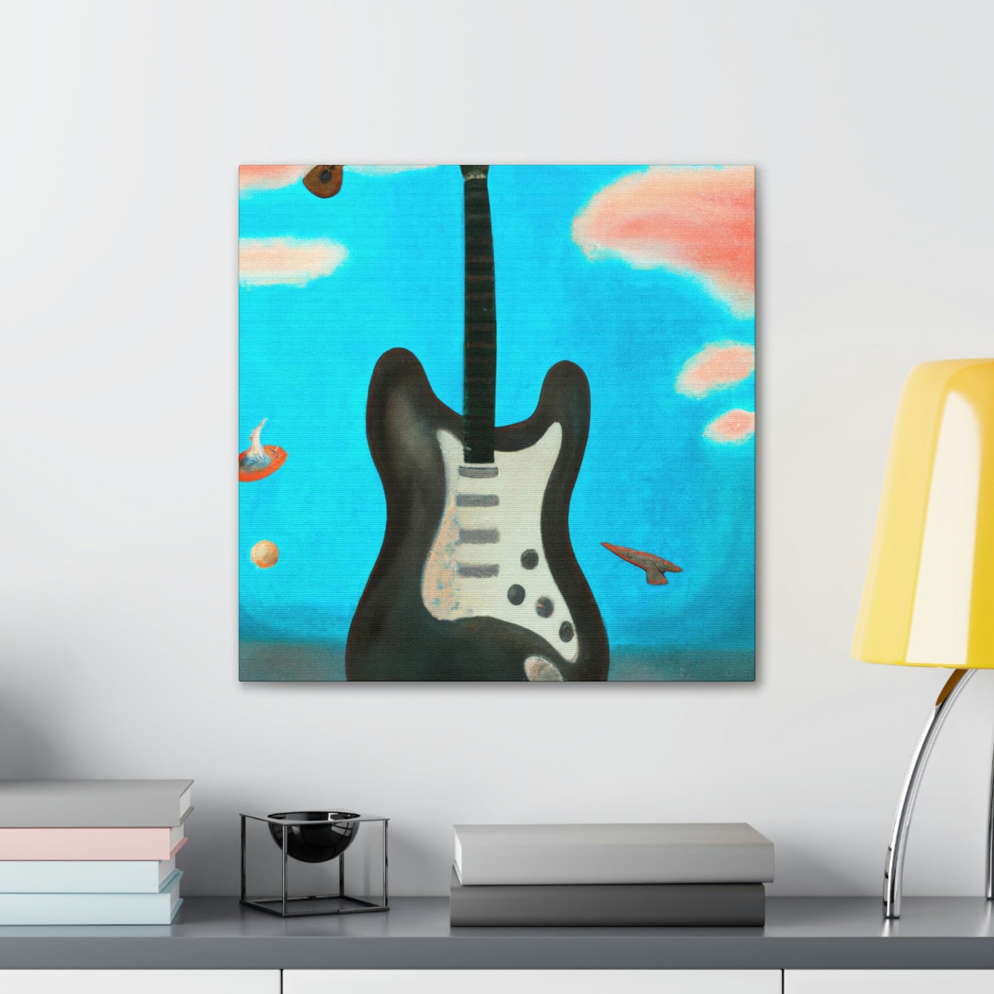 "Fender in Minimalism" - Canvas