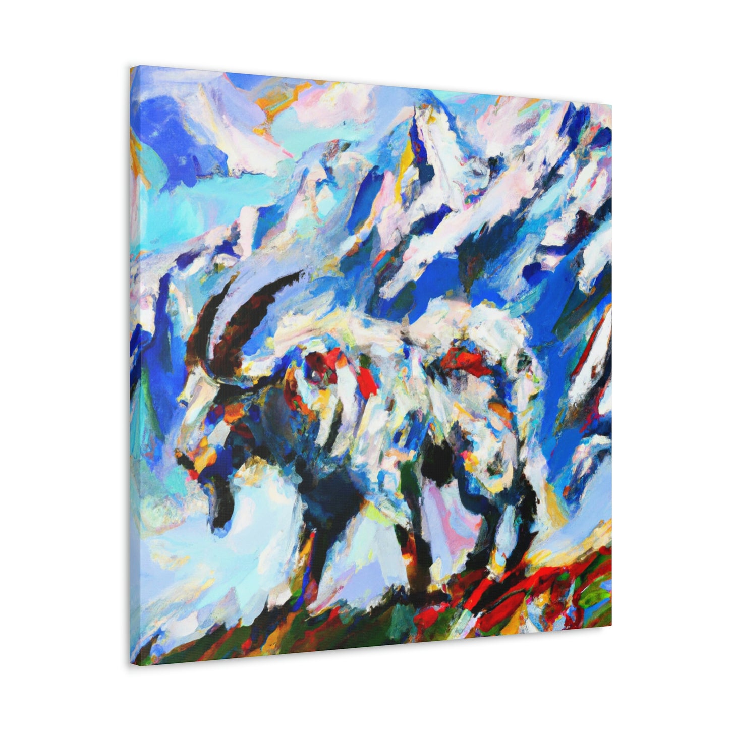 Mountain Goat Constellation - Canvas