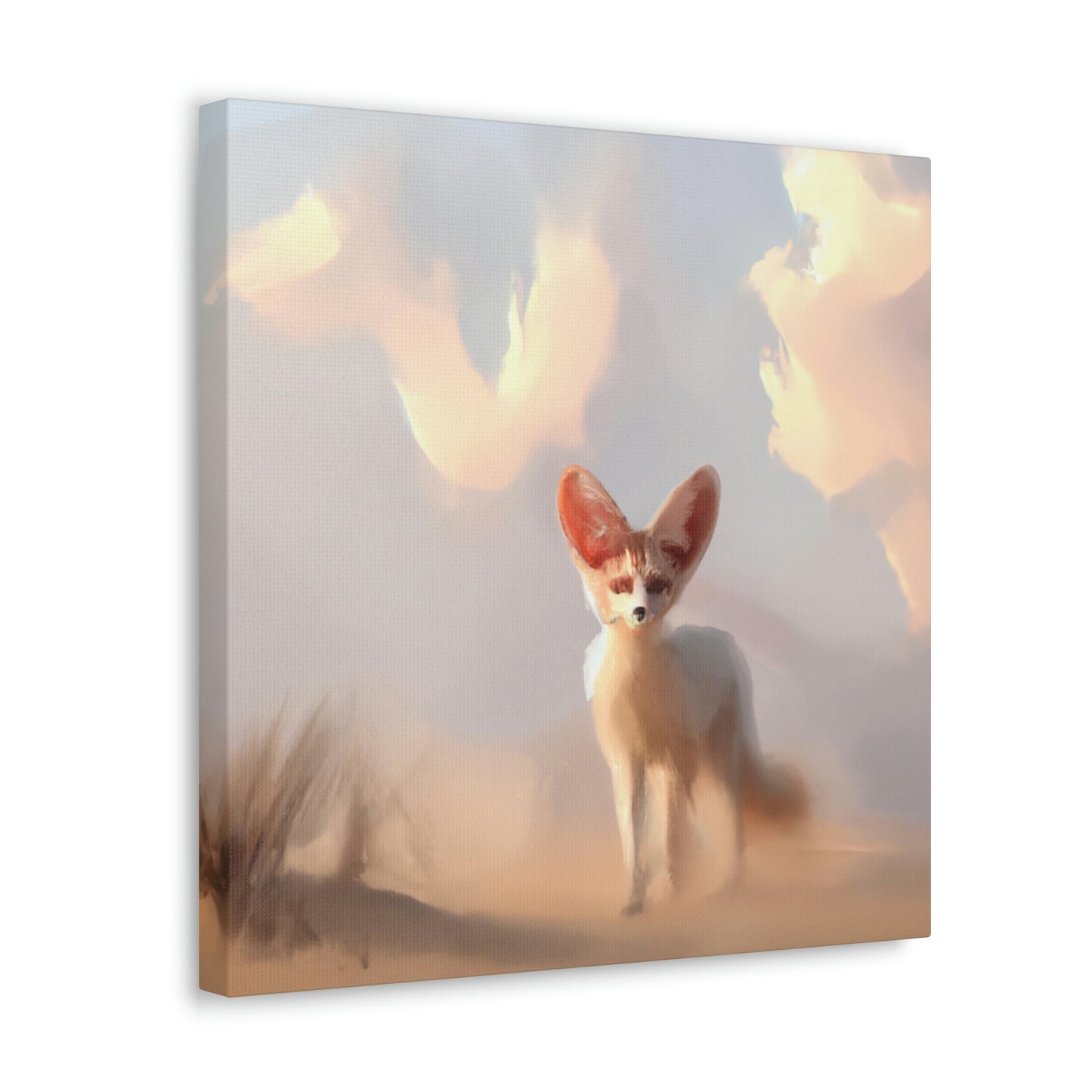 Fennec Fox Reflection - Canvas