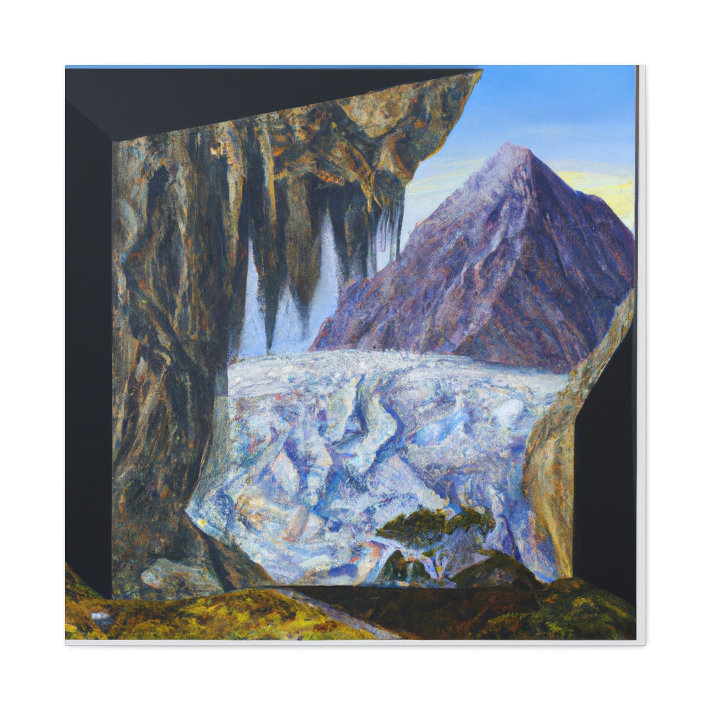 Glacier of Dreams - Canvas