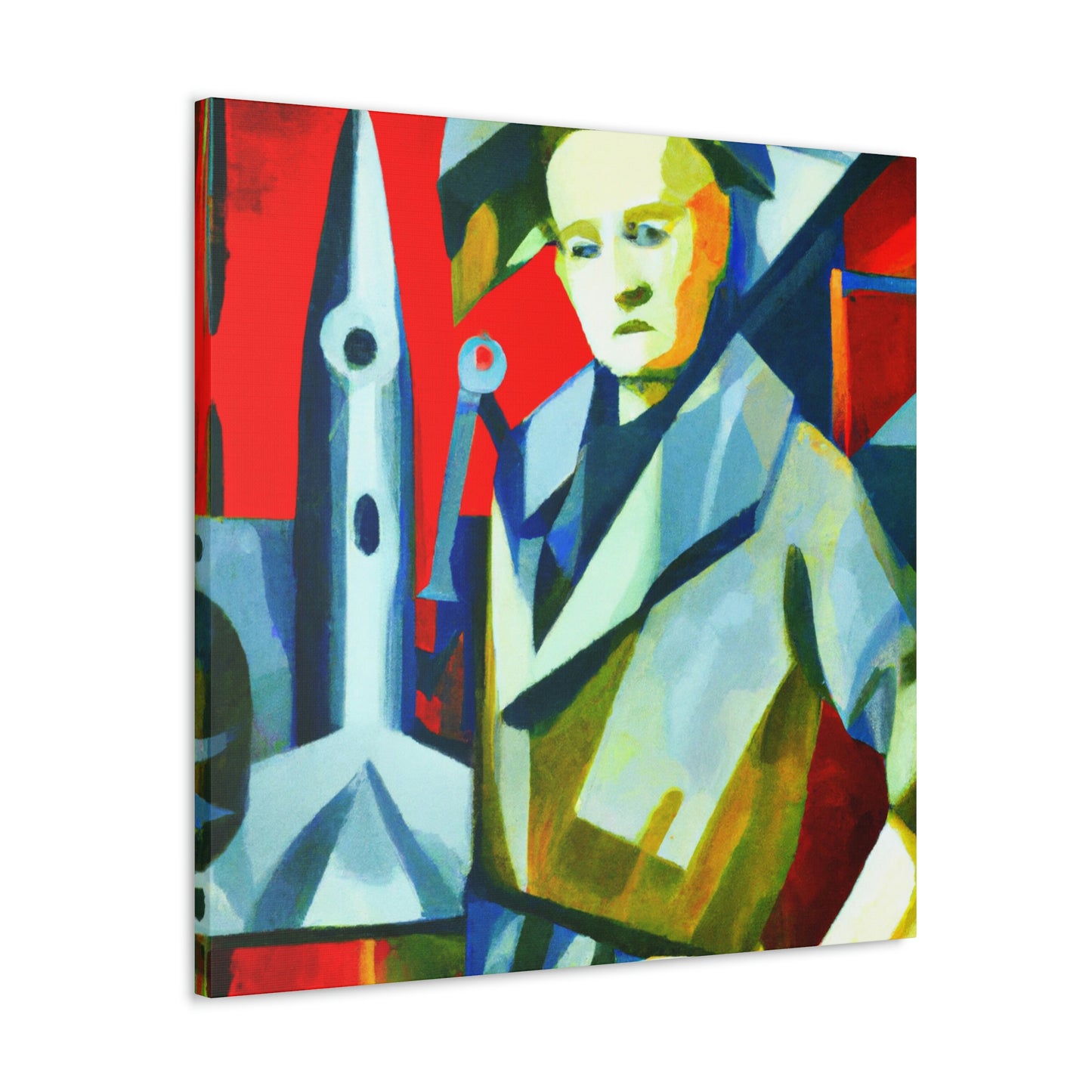 Engineer's Pop Art Painting - Canvas