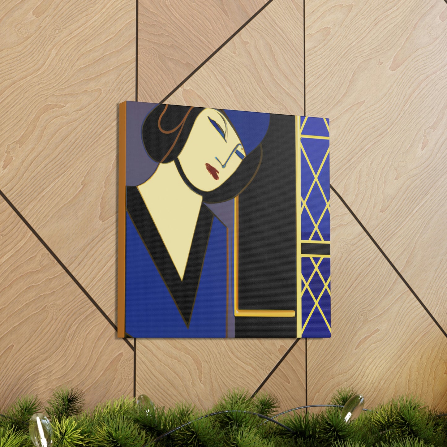 "Roaring Flapper Splendor" - Canvas