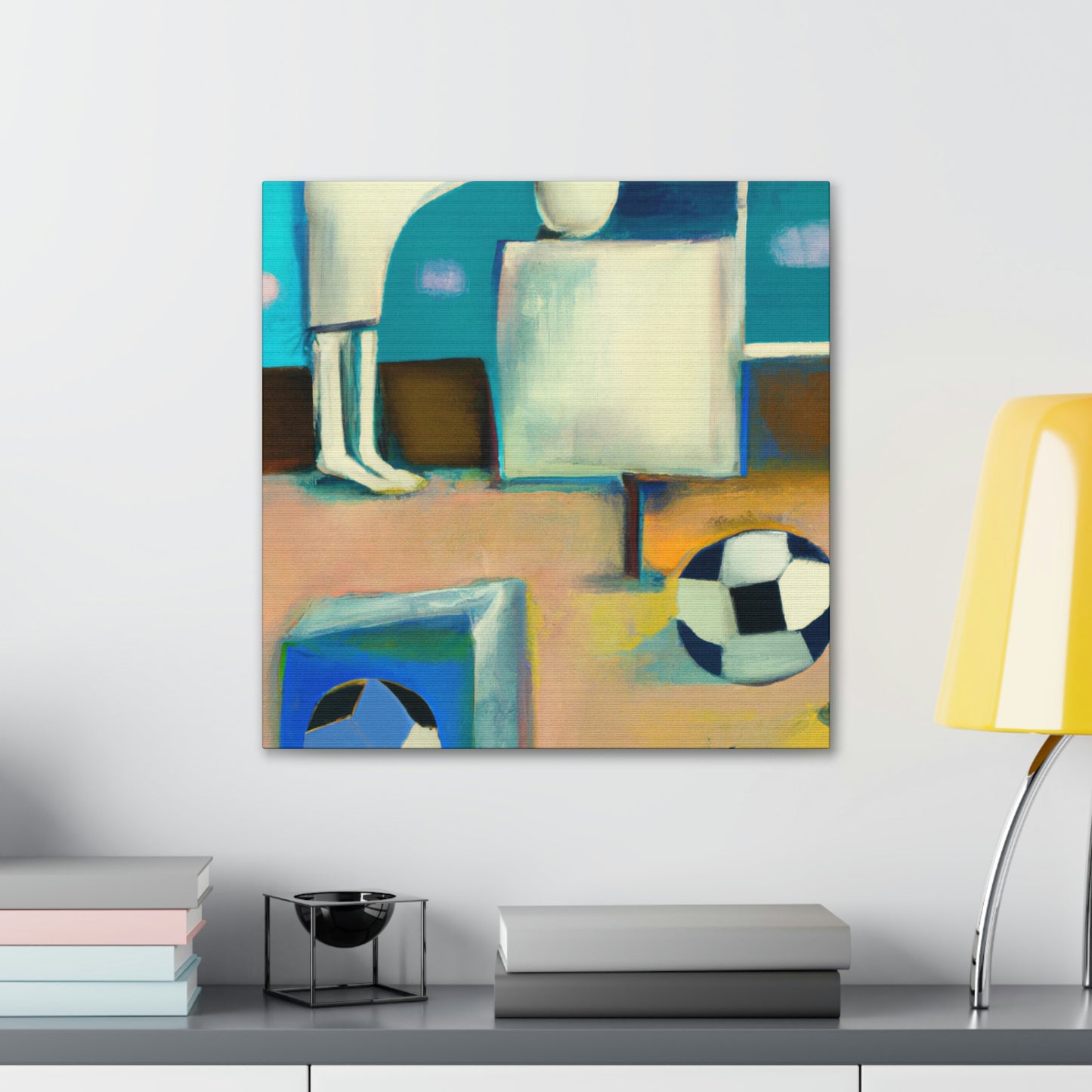 Football in Orbit - Canvas