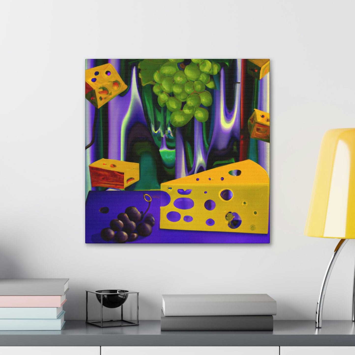 Cheese and Grapes Dream - Canvas