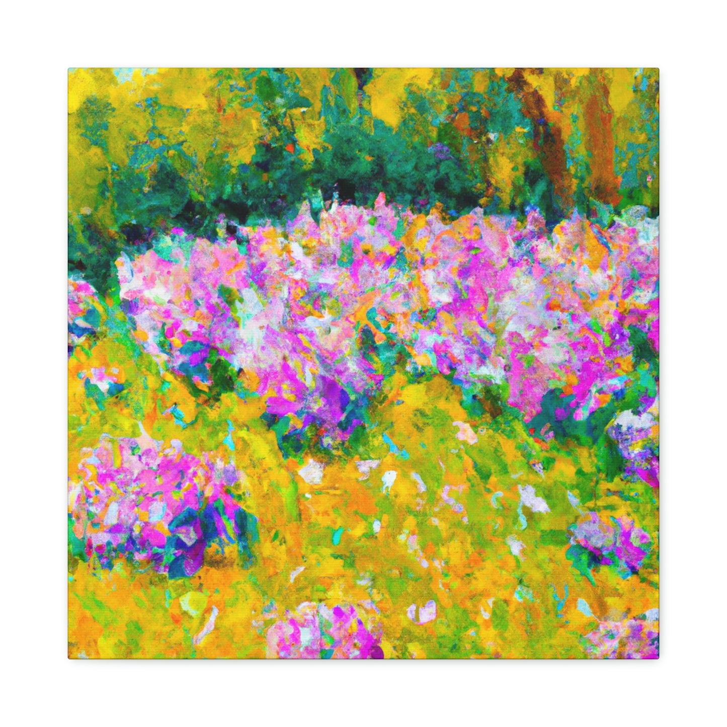 "Dancing Light Irises" - Canvas