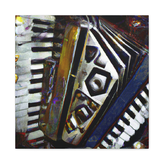 Accordion in Abstraction - Canvas