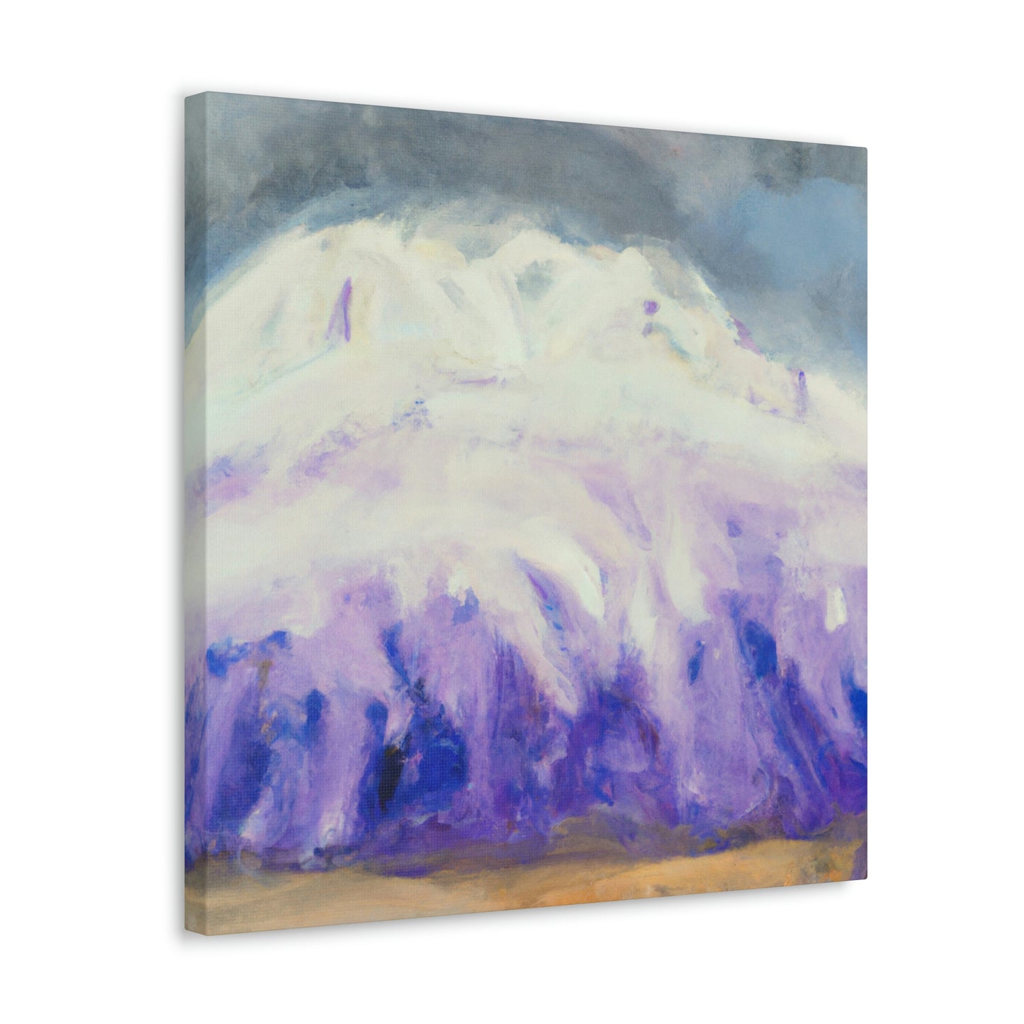 "Snowy Mountain Majesty" - Canvas