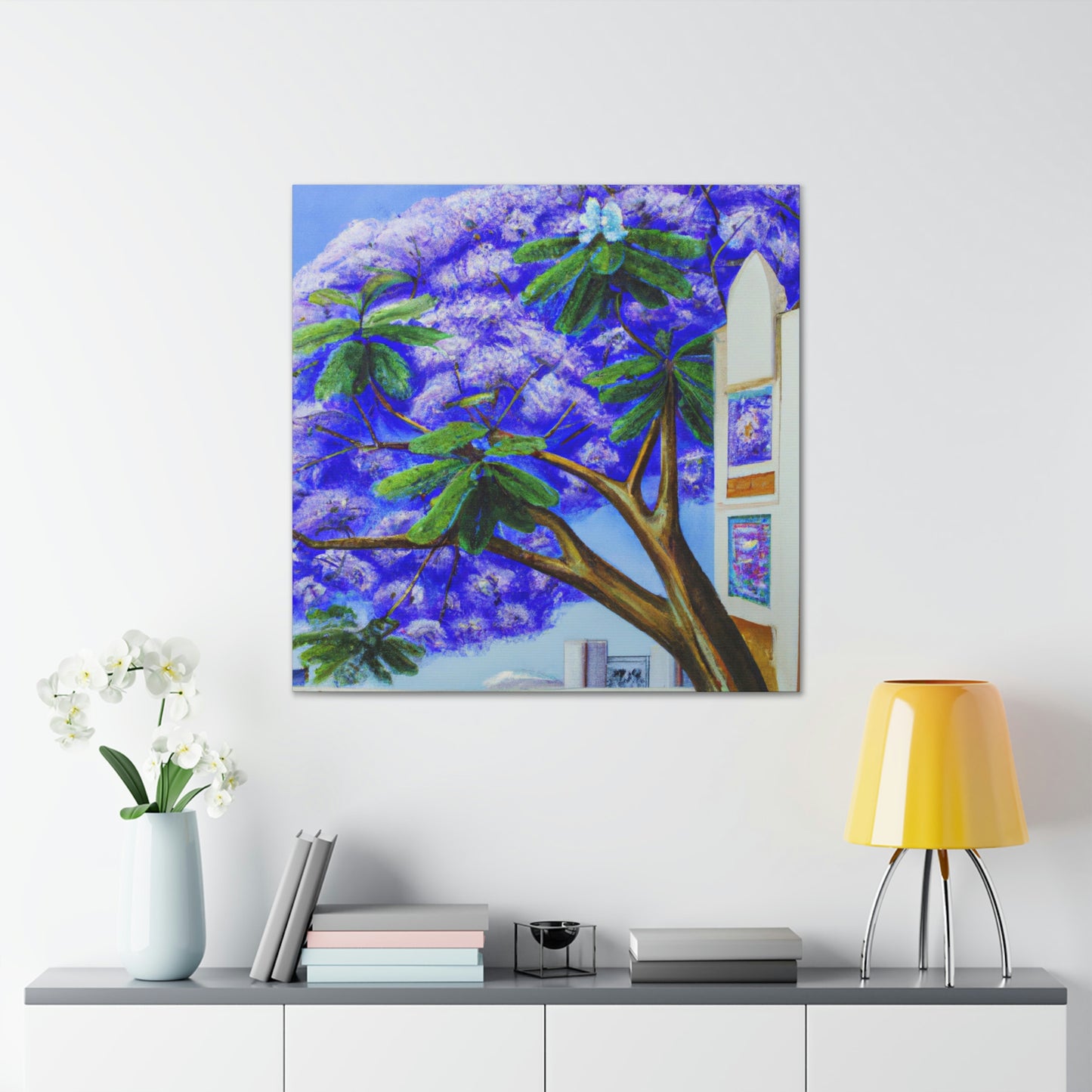 Jacaranda's Bell Jar - Canvas