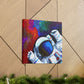 " Astronaut In Spaceflight" - Canvas