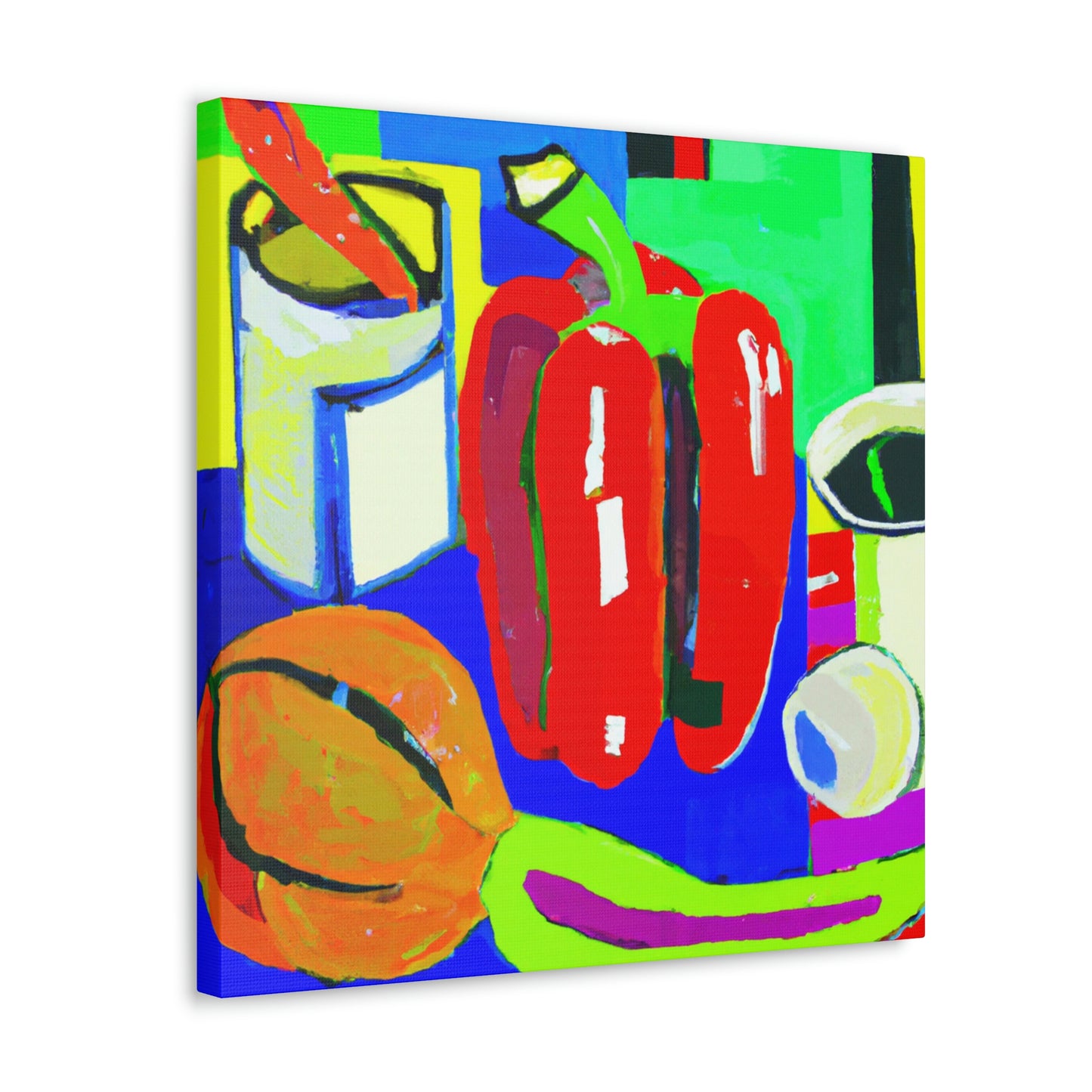 Veggies in Fauvism - Canvas