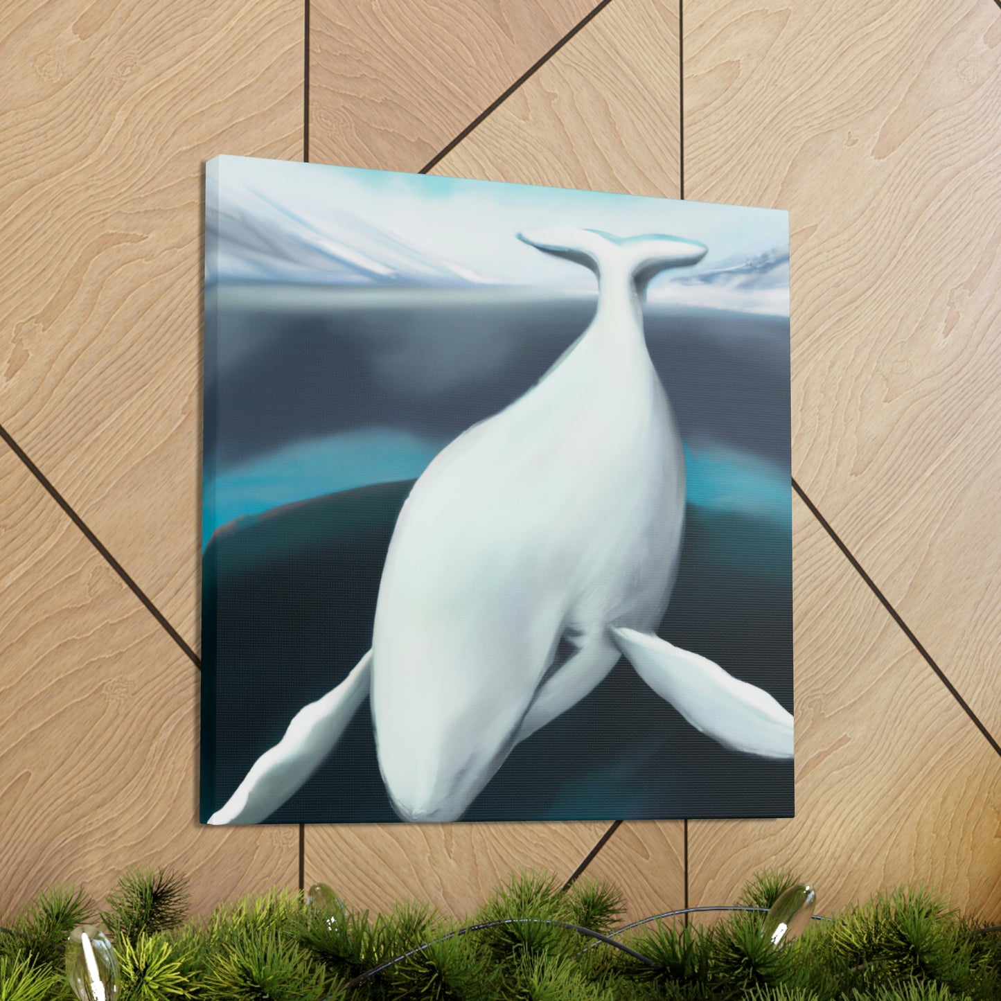 "Bowhead Whale Migration" - Canvas