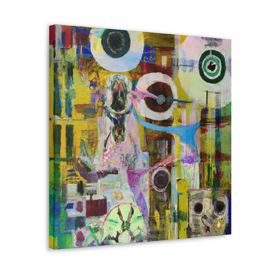 "Reel to Reel Resonance" - Canvas