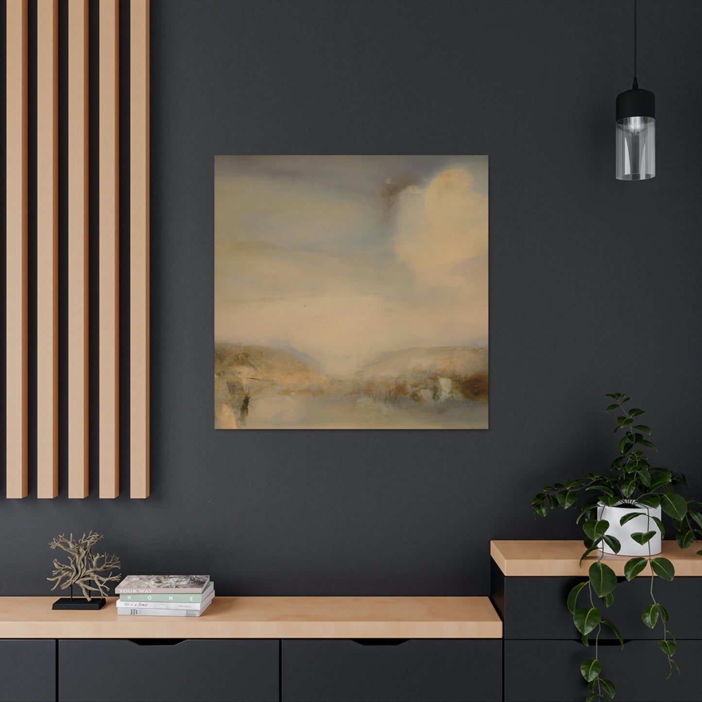 "Bay at Dusk Setting" - Canvas