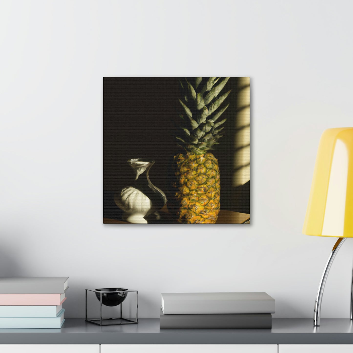 "Pineapple Paradise Deco" - Canvas