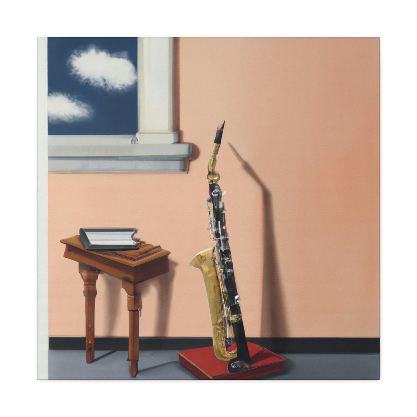 "Clarinet in Simplicity" - Canvas