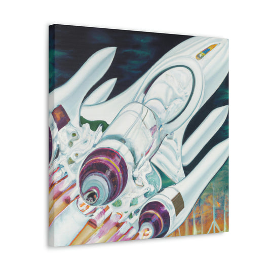 "Space Shuttle Odyssey" - Canvas