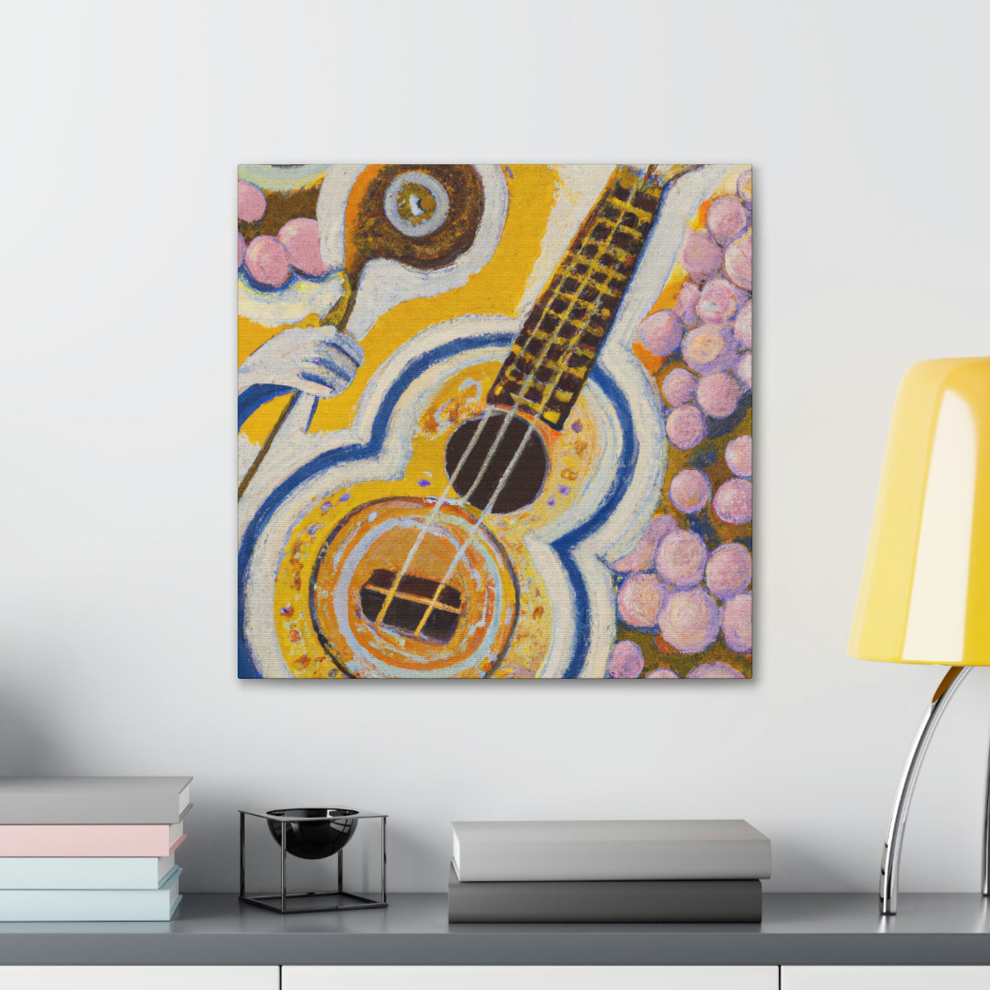 Ukelele Abstract Dreaming - Canvas