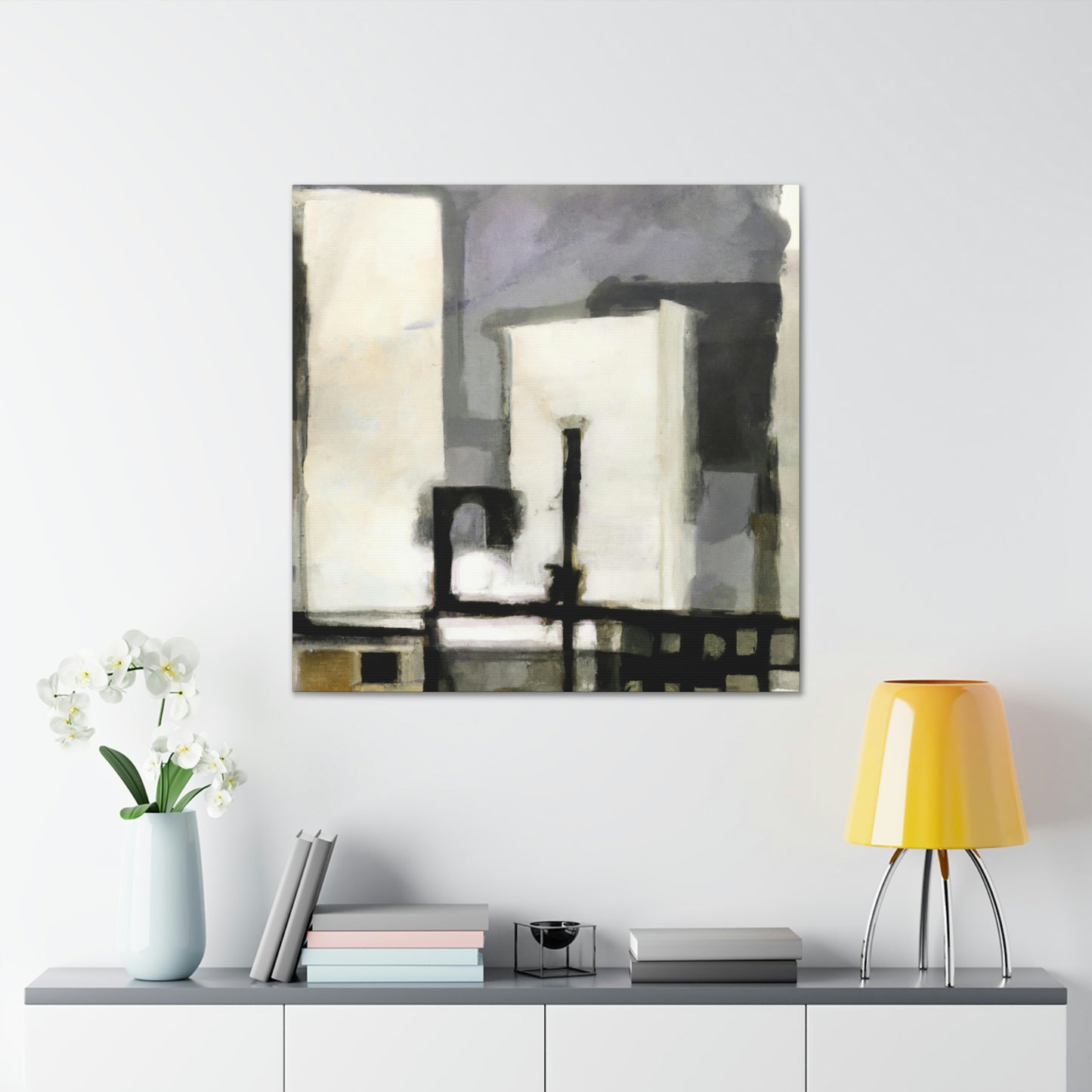 "Bauhaus in Abstraction" - Canvas