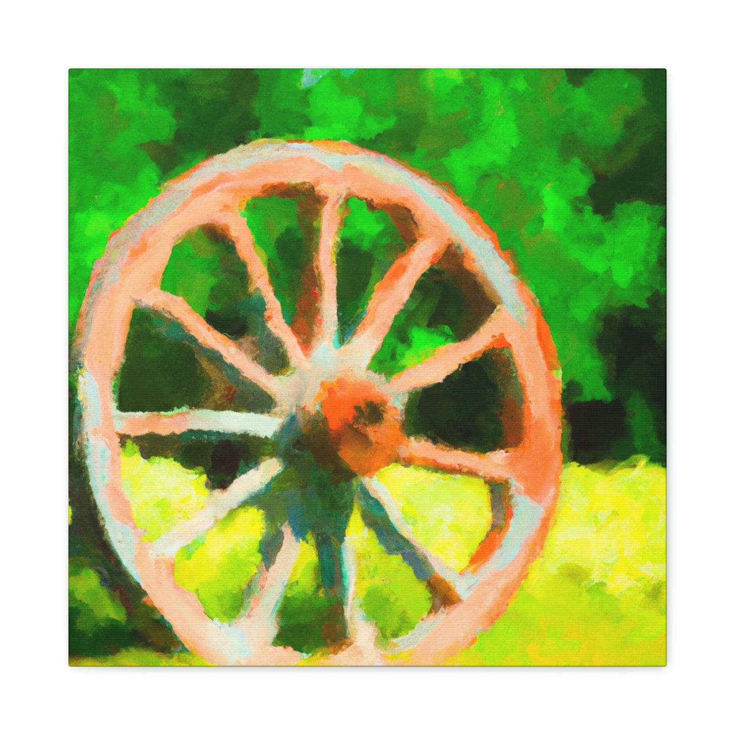 "Wheels of Fortune" - Canvas