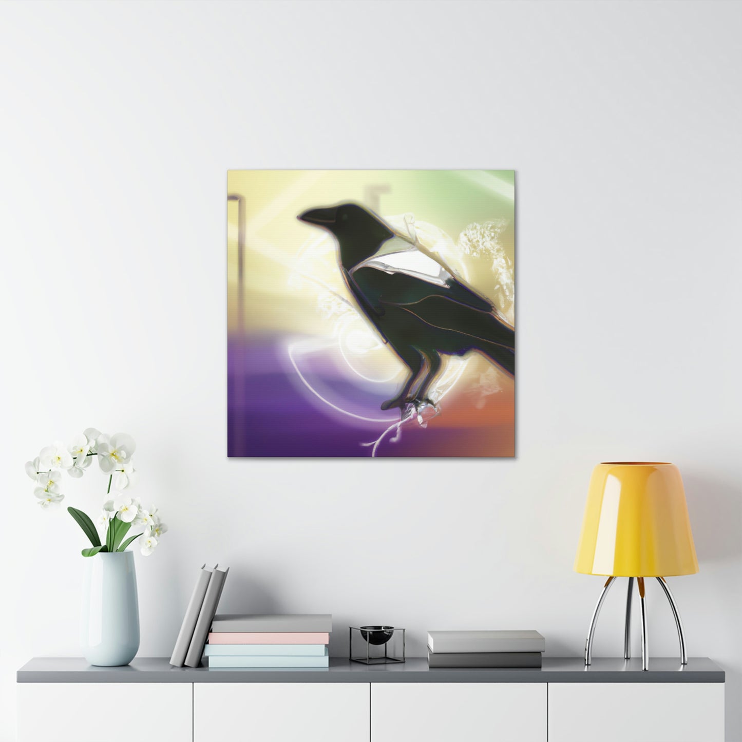 "Crows of the Big Apple" - Canvas