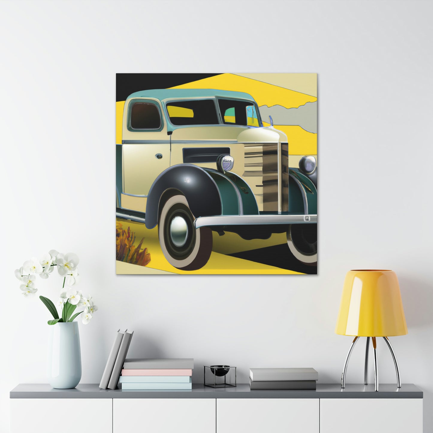 "Dusty Pickup Jubilee" - Canvas