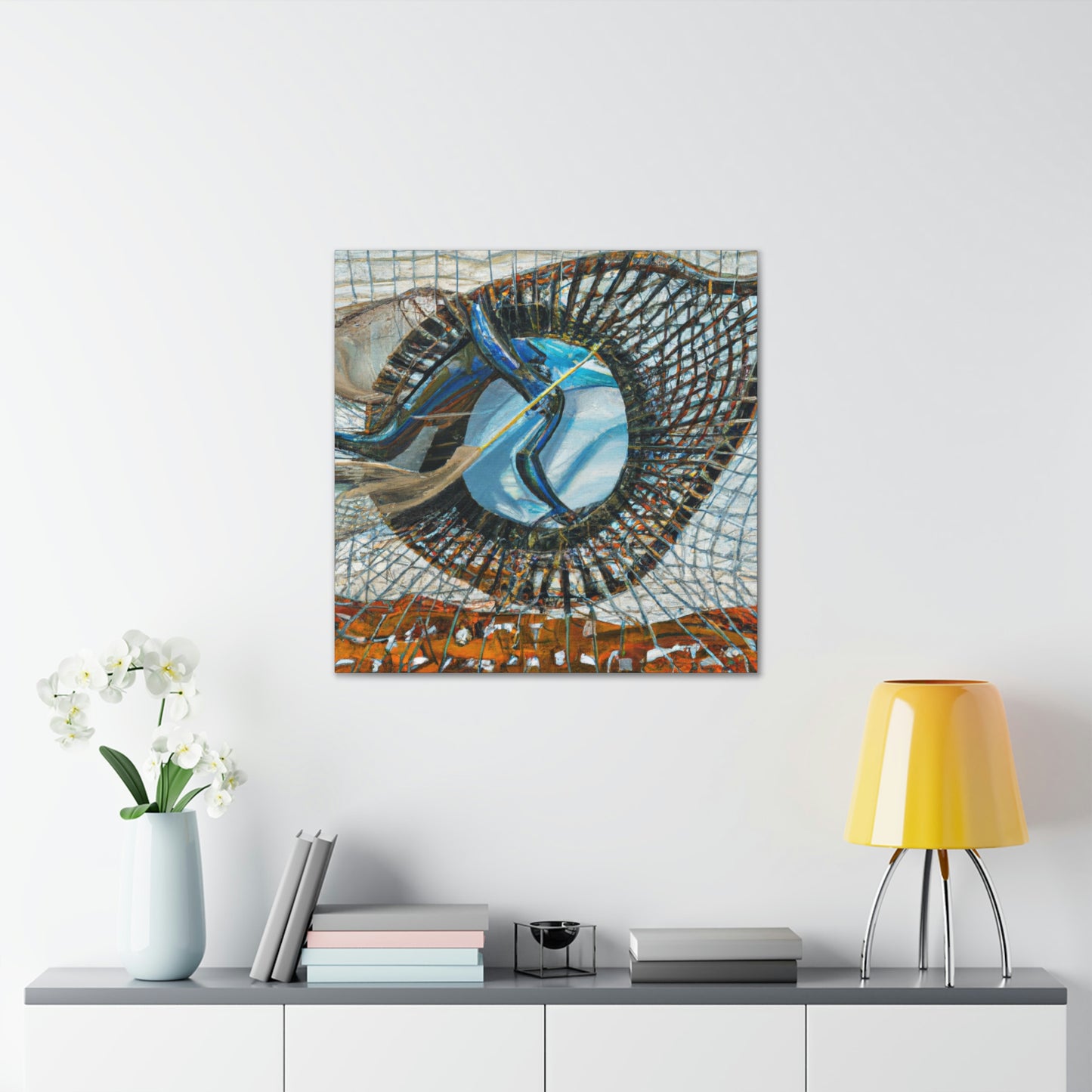 Fishing Nets Elegance - Canvas