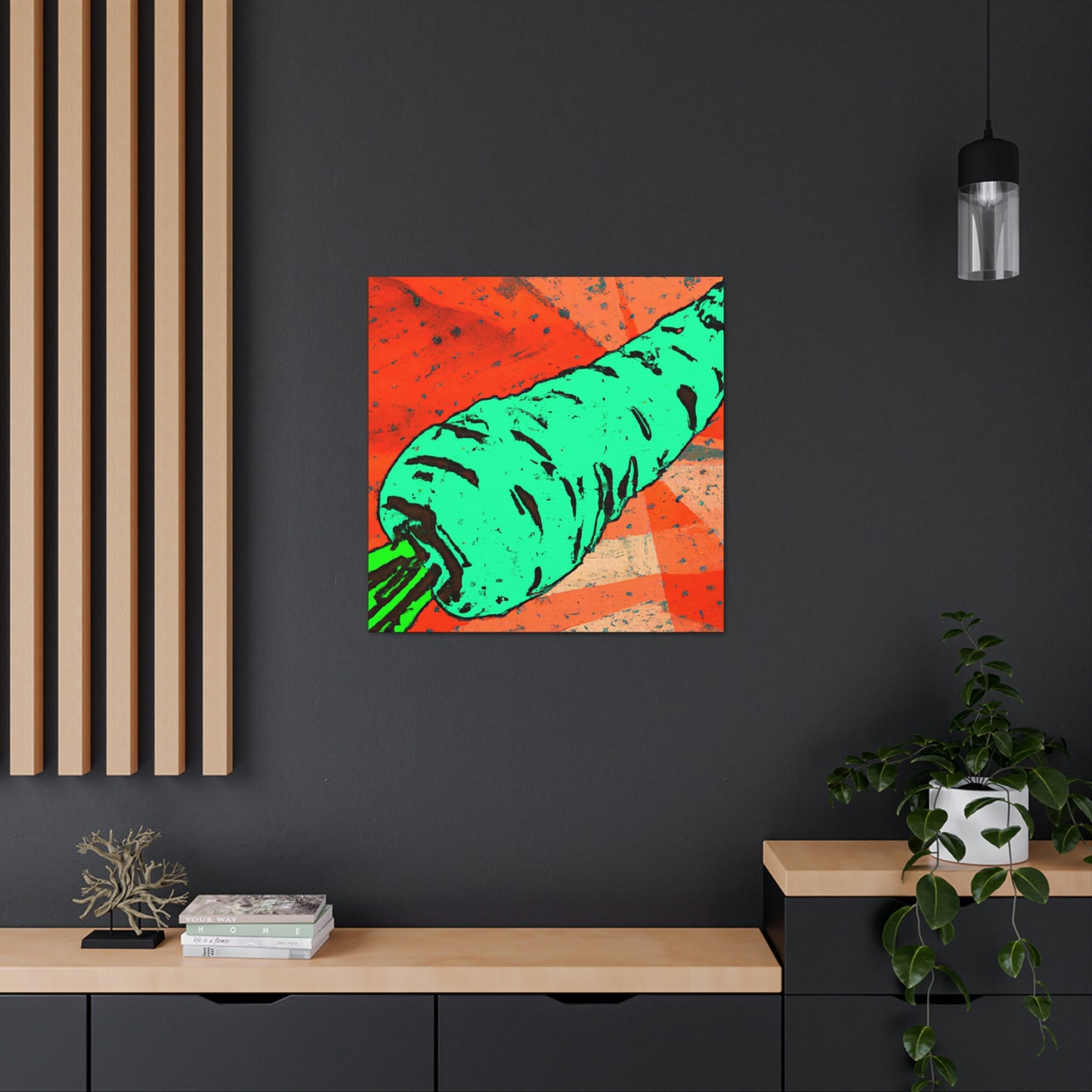 Carrot Pop Brilliance - Canvas