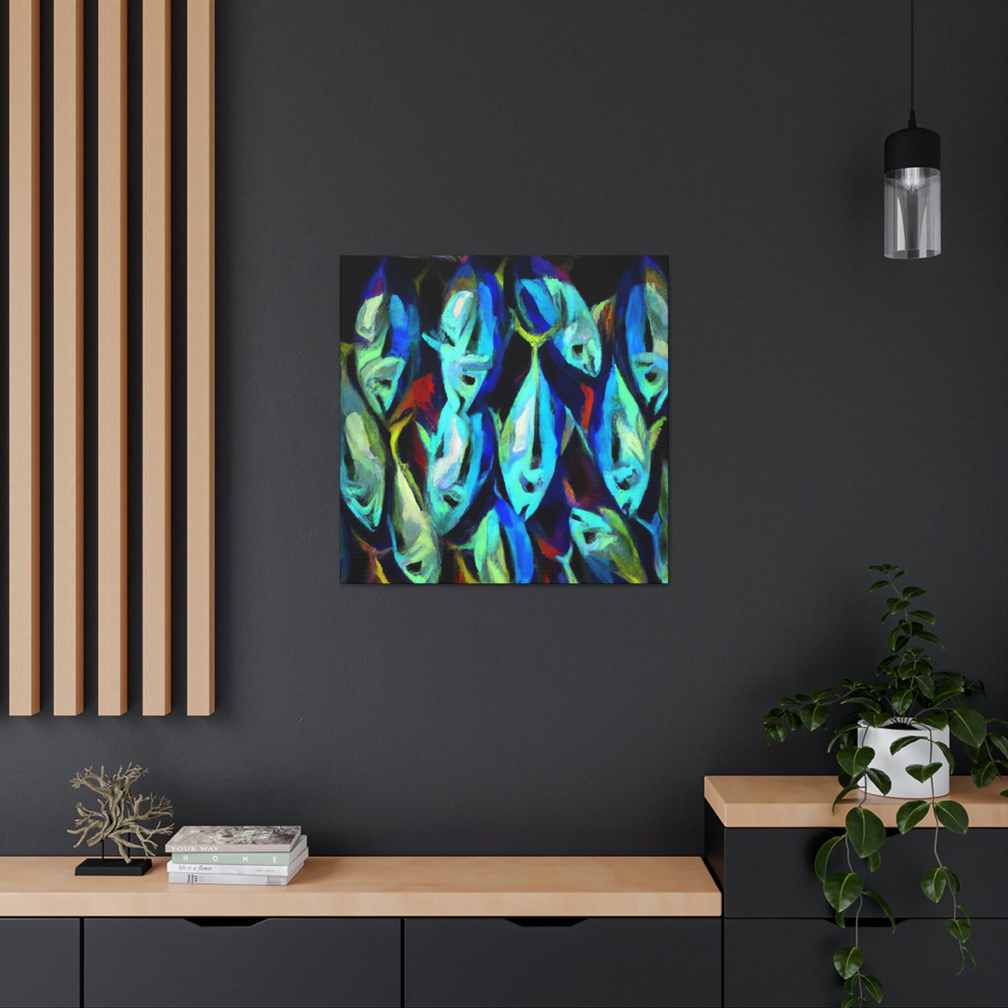 "Fish of the Future" - Canvas