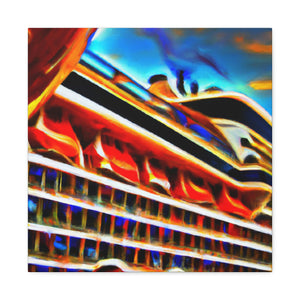 "Cruise Ship Haze Dream" - Canvas