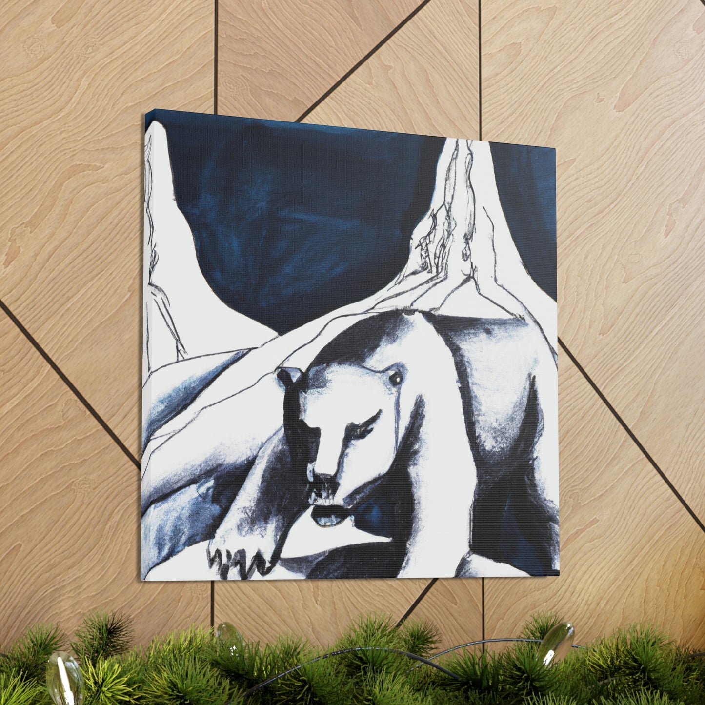 "The Bear's Embrace" - Canvas