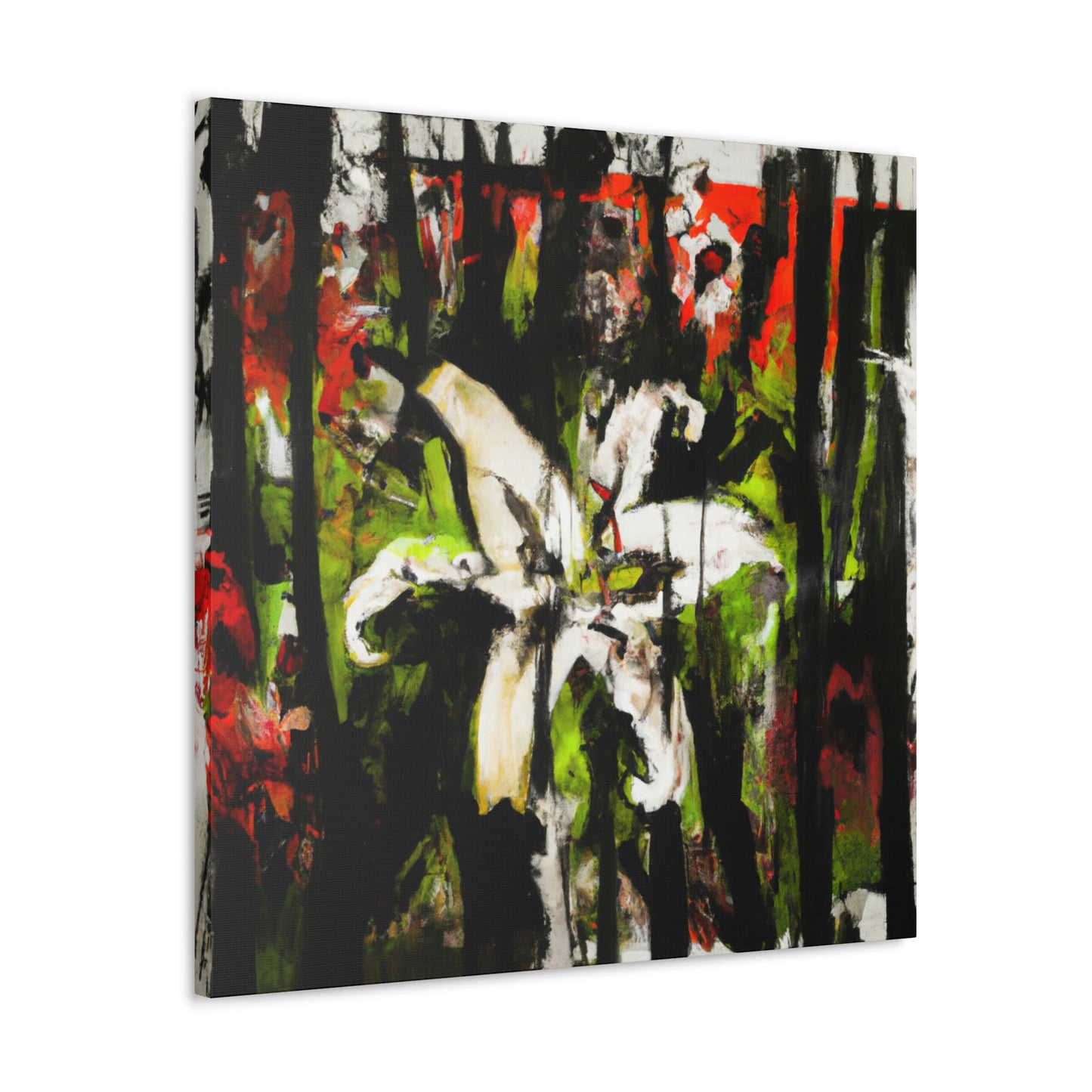 Lily in Expressionism - Canvas