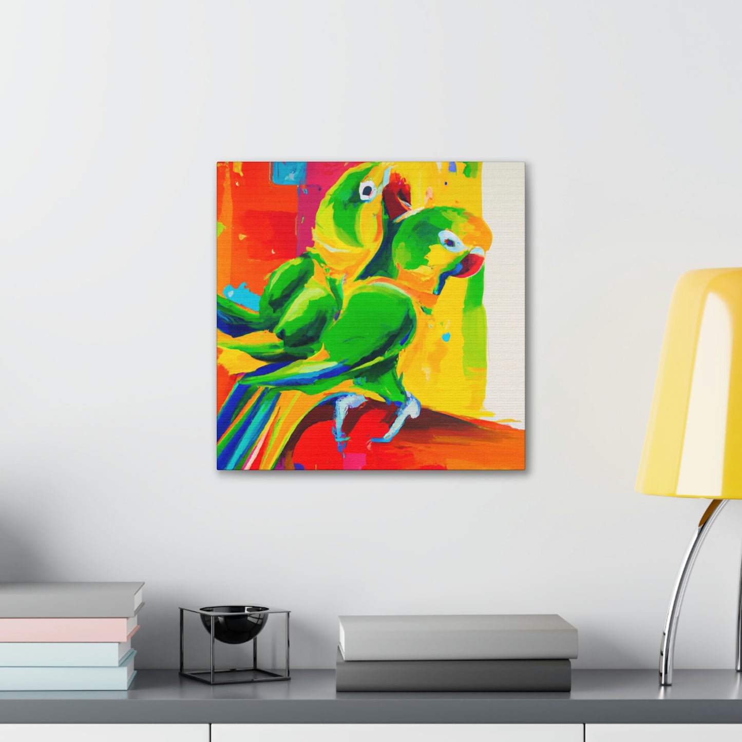 Conures in Simplicity - Canvas