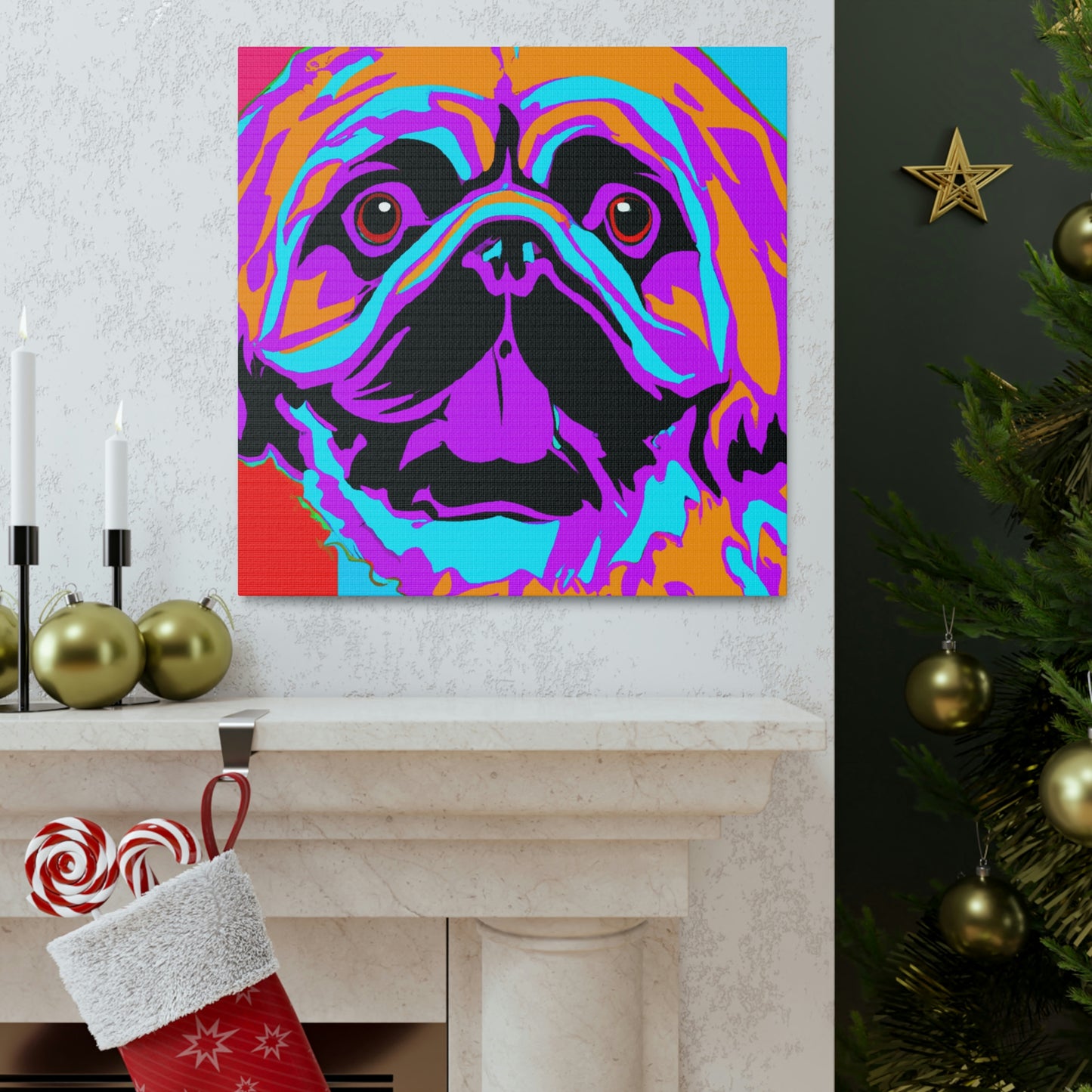 Pekingese Deco Dream - Canvas