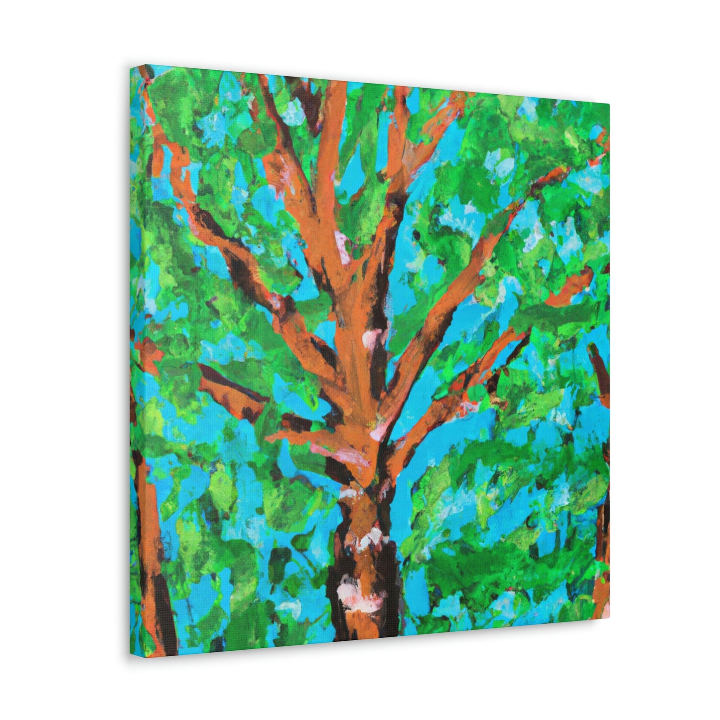 Beech Tree Expressionism - Canvas