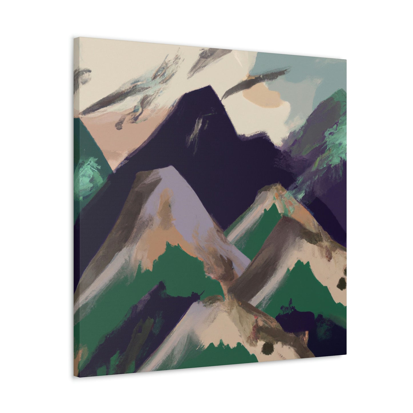 Mountain Memory Landscape - Canvas