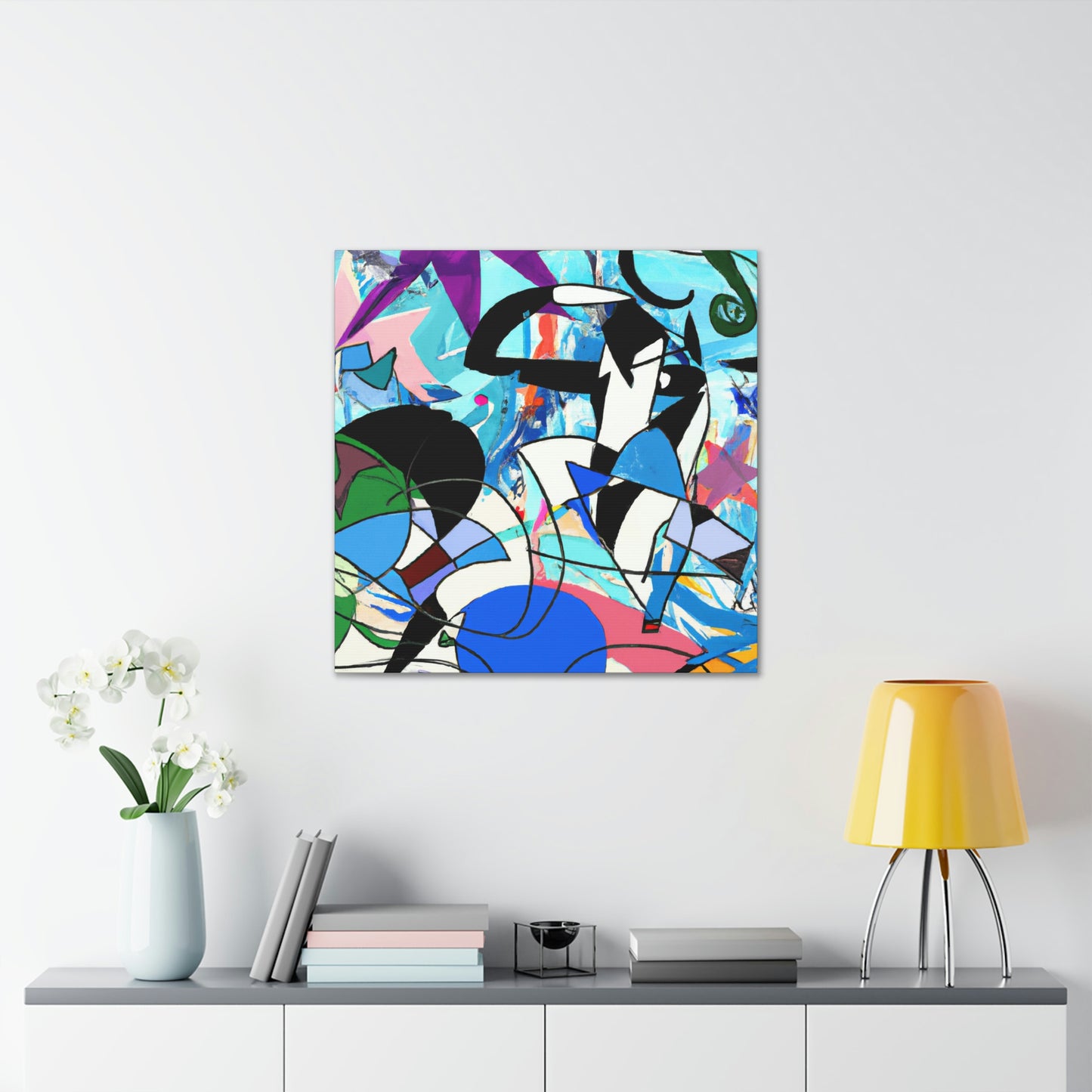 Neptune in Art Deco - Canvas