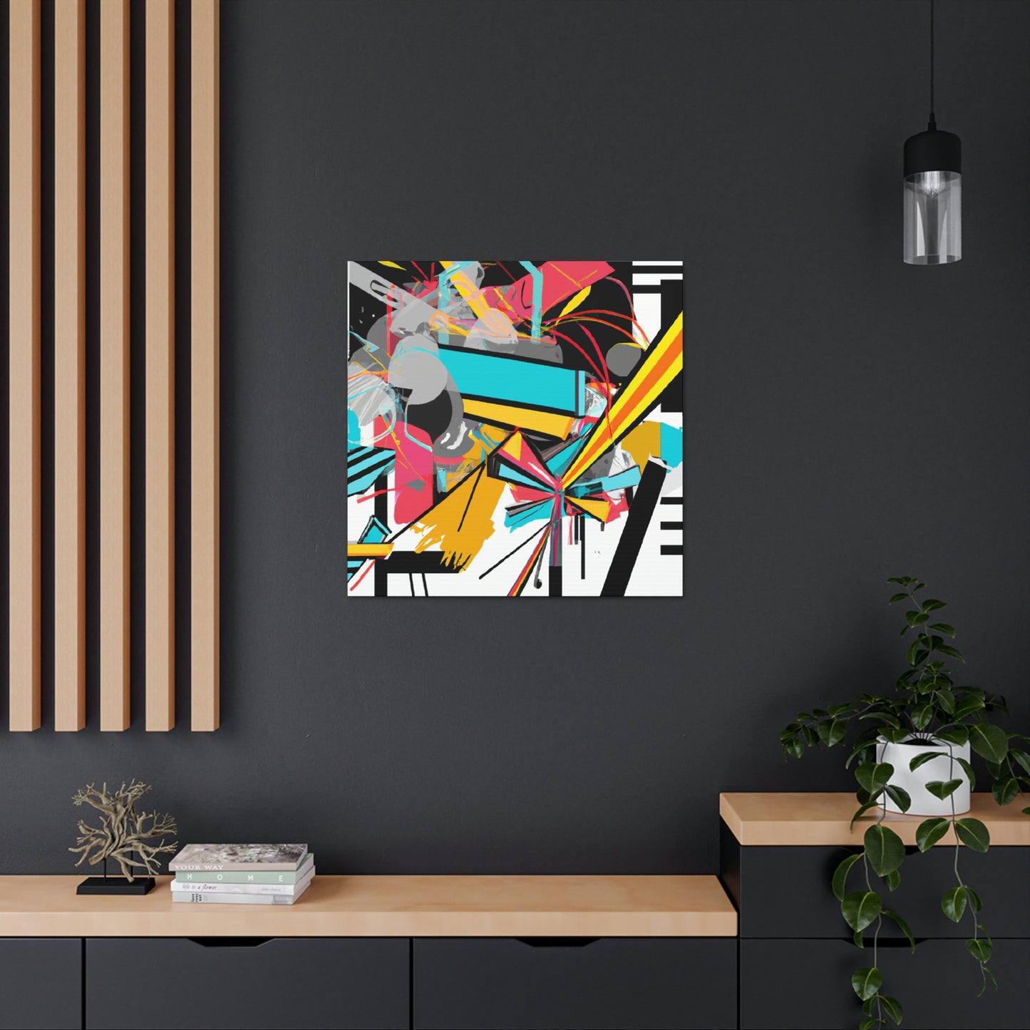 Radiant Star Bursting - Canvas