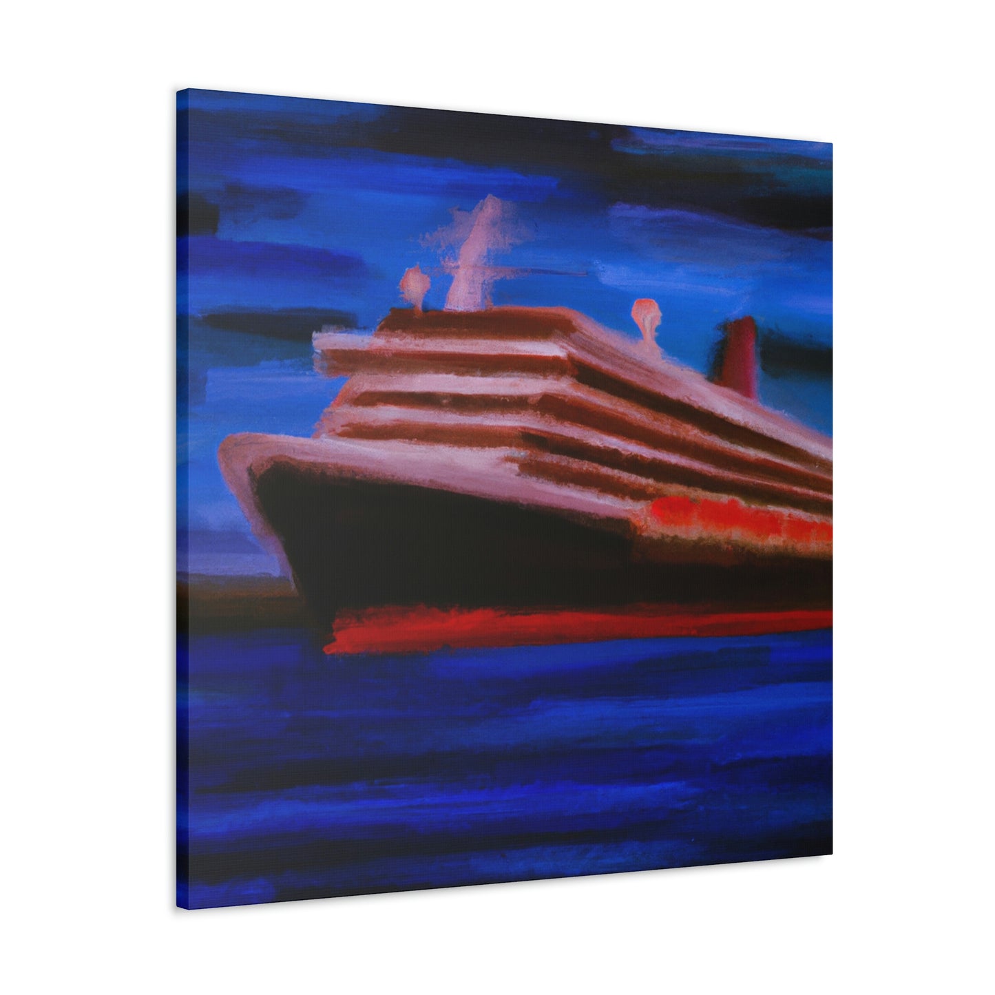 Cruise Ship Simplicity - Canvas